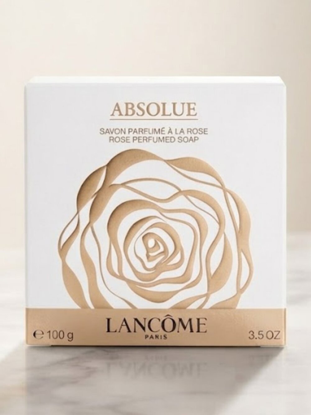 Lancome Absolue Rose Perfumed Soap 100g 3.5oz Bar Rare Discontinued French NEW